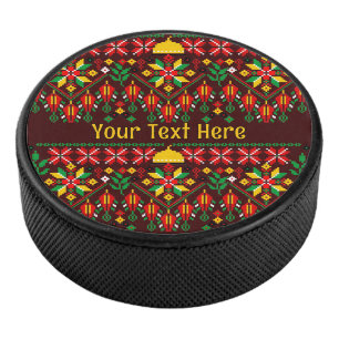 Palet De Hockey Palestine Tatreez Broderie traditionnelle