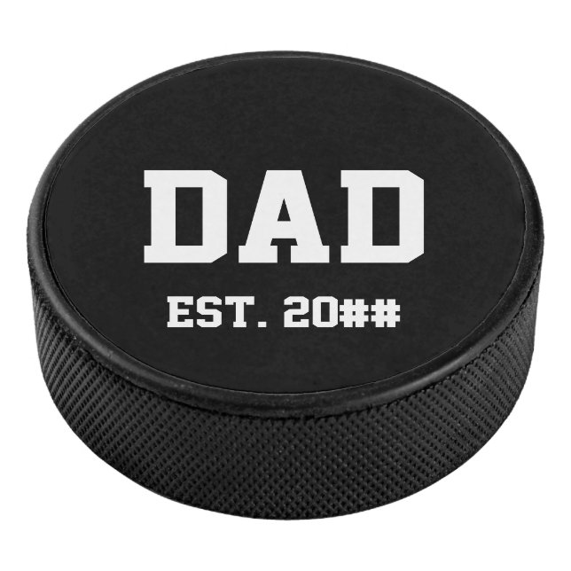 Palet De Hockey Papa Etabli Année Noir et Blanc (3/4/2016 12:00:00 AM)