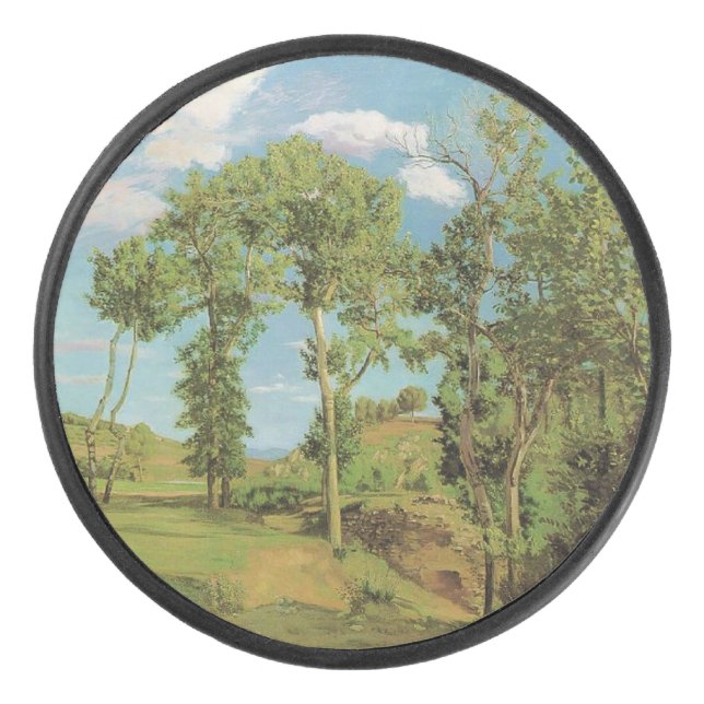 Palet De Hockey Paysage Paysage Frédéric Bazille Impressionniste (Devant)