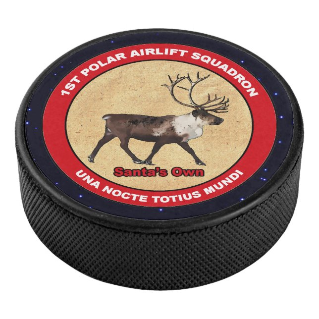 Palet De Hockey Père Noël - 1er Escadron de transport aérien polai (3/4/2016 12:00:00 AM)