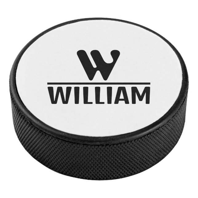 Palet De Hockey Personalize Monogram Name Puck (3/4/2016 12:00:00 AM)