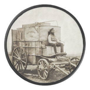 Palet De Hockey Photographie Wagon de Roger Fenton Photo Réalisme
