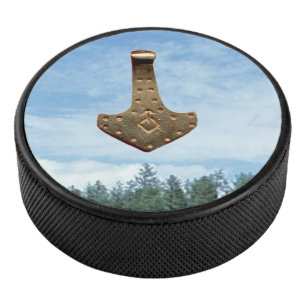 Palet De Hockey Poubelle de hockey Gold Thor Hammer