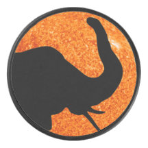 Profil éléphant Éclipse solaire ombre