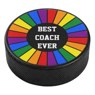 Palet De Hockey Raies rondes Frame RAINBOW + votre backgr. & idées