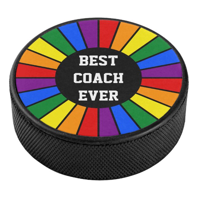 Palet De Hockey Raies rondes Frame RAINBOW + votre backgr. & idées (3/4/2016 12:00:00 AM)