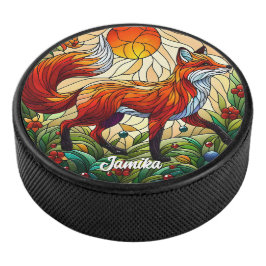 Palet De Hockey Red Fox et Sun