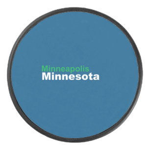 Palet De Hockey Rondelle de hockey de Minneapolis, Minnesota