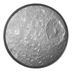 Palet De Hockey Saturn Moon Mimas