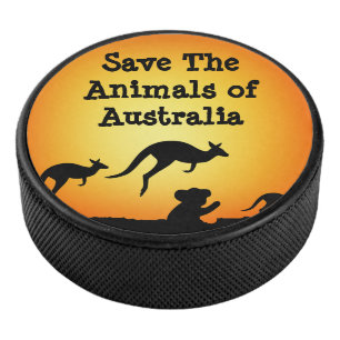 Palet De Hockey Sauvez les animaux d'Australie