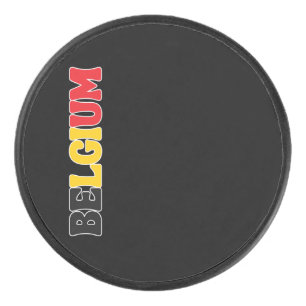 Palet De Hockey Simple Moderne Belgique National Drapeau Vêtements
