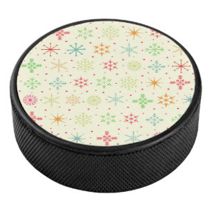 Palet De Hockey Stars Retro Hockey Puck
