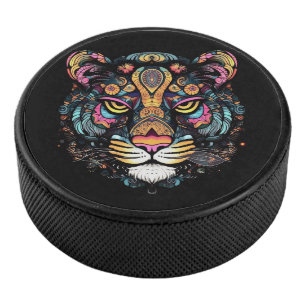 Palet De Hockey Tête de tigre géniale