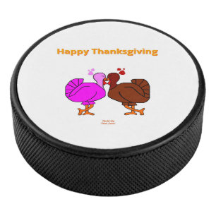 Palet De Hockey Thanksgiving Passion Hockey Puck