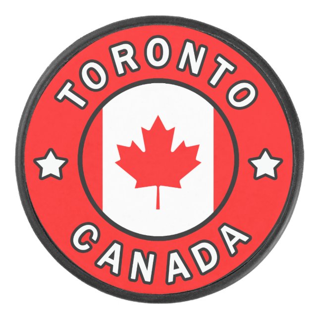 Palet De Hockey Toronto Canada (Devant)
