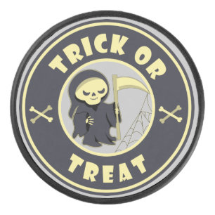 Palet De Hockey Trick ou traiter Halloween griffeur caractère