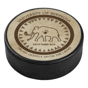 Palet De Hockey Université de Beringia Mammoth Seal