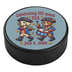 Palet De Hockey USA 250th Anniversary Souvenir - Patriotique