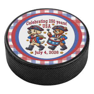 Palet De Hockey USA 250th Anniversary Souvenir - Patriotique
