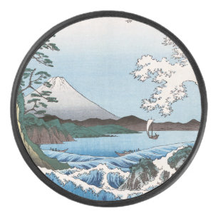 Palet De Hockey Utagawa Hiroshige - Mer au large de Satta, provinc