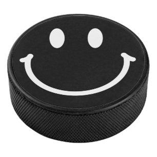 Palet De Hockey Visage Joyeux