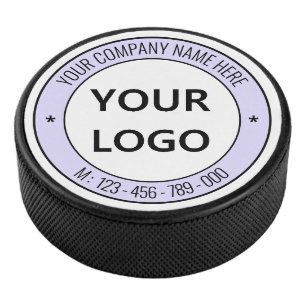 Palet De Hockey Votre Logo Entreprise Texte Personnalisé Hockey Pu