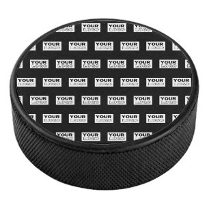 Palet De Hockey Votre logo ou votre conception Arrière - plan de