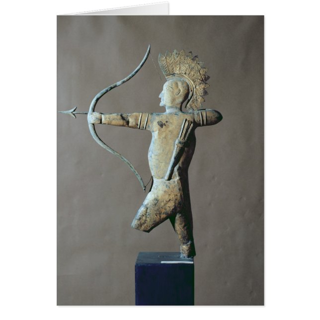 Palette de temps sous forme d'Indien d'Amerique (Devant)