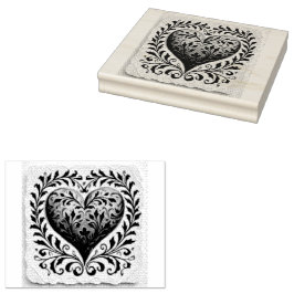 Palette der Lieben: Gouache Valentine Hearts Gummistempel