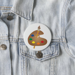 Palette des Künstlers Button