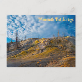 Palette Springs Sunrise Mammos Hot Springs Postkarte