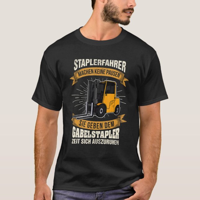 Palettenstapler Warehouse Logistiker-Sprichwort 5 T-Shirt (Vorderseite)