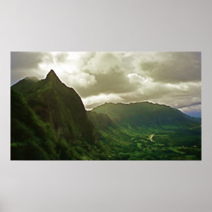 Pali Lookout Poster