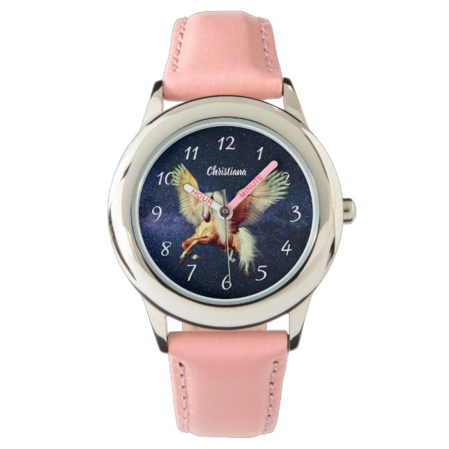 Palimino Winged Pegasus Armbanduhr (Vorderseite)