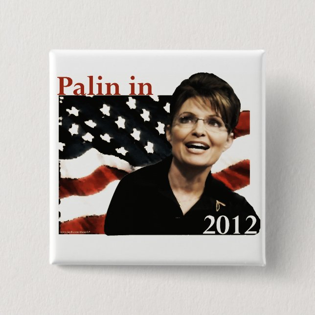 Palin für Präsidenten im Jahre 2012 Button (Vorderseite)
