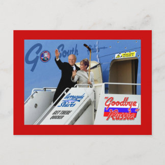Palin Heads South als GOP Community Organisator Postkarte