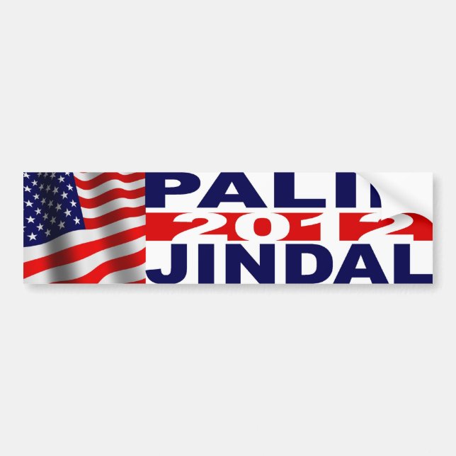 Palin/Jindal Autoaufkleber (Vorne)
