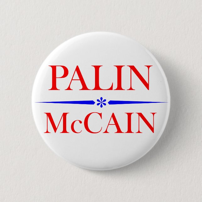Palin Mccain Button (Vorderseite)