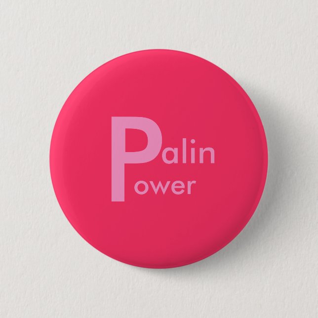 Palin Power! Button (Vorderseite)