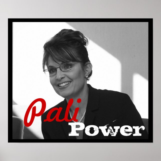 Palin Power Poster (Vorne)
