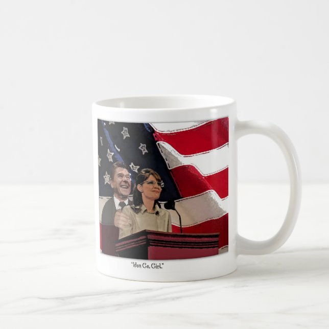 Palin-Reagan Kaffeetasse (Rechts)