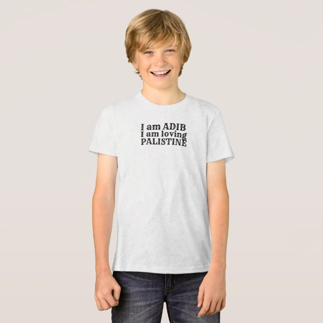Palistine Tri-Blend Shirt (Vorderseite voll)