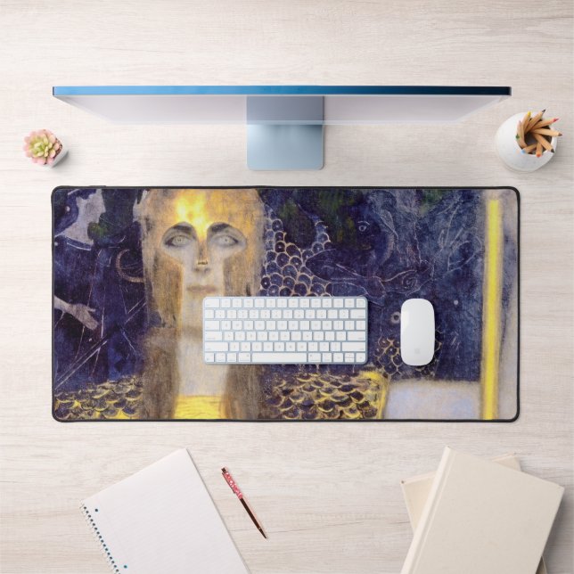 Pallas Athena, Gustav Klimt Schreibtischunterlage (Büro 1)
