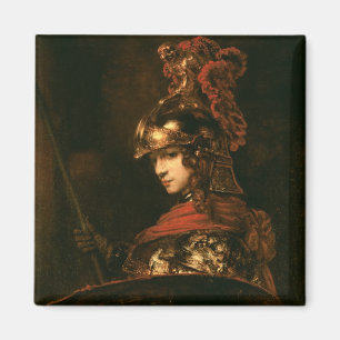 Pallas Athena oder, gepanzert, 1664-65 Magnet