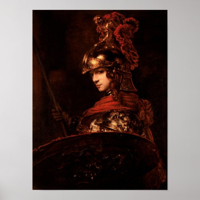 Pallas Athena or, Armoured Figur, 1664-65 Poster (Vorne)