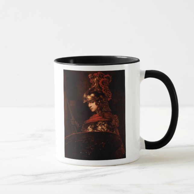 Pallas Athene oder, gepanzerte Zahl, 1664-65 Tasse (Rechts)