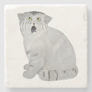 Pallas Cat Stone Untersetzer