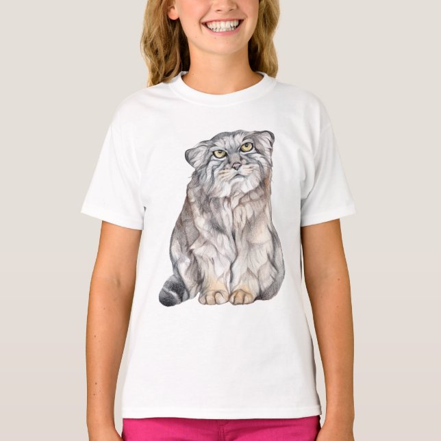 Pallas Cat T-Shirt (Vorderseite)