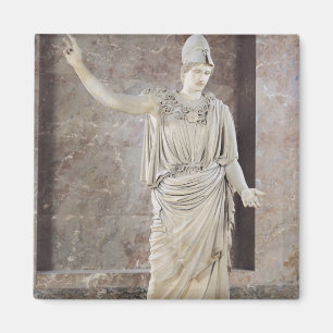 Pallas de Velletri, Statue von behelmter Athene Magnet