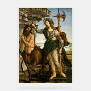 Pallas et Centaur par Sandro Botticelli